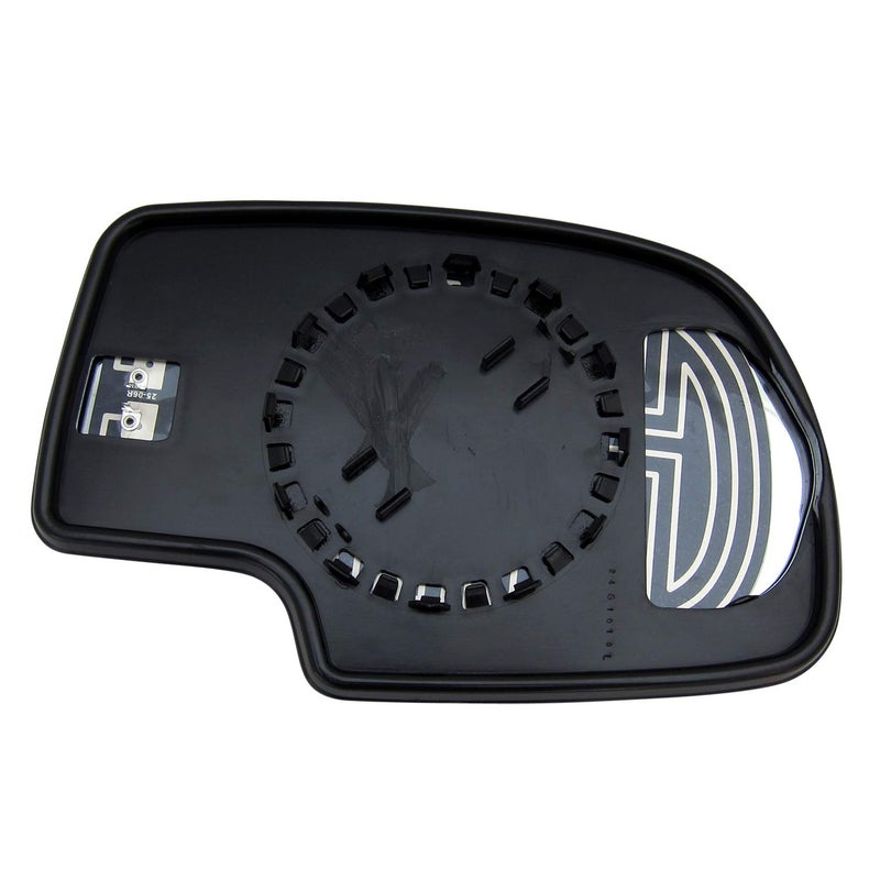Rugged TUFF Driver Side Mirror Glass Assembly With Backing Plate Heated Compatible with Chevy Chevrolet Avalanche Silverado Suburban Tahoe, GMC Sierra Yukon XL, Cadillac Escalade (2000-2006) - Image 3